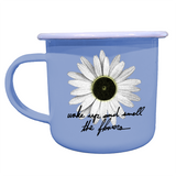Smell the Flowers Camp Mug