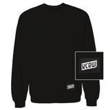 KCRW Logo Crewneck (Black)