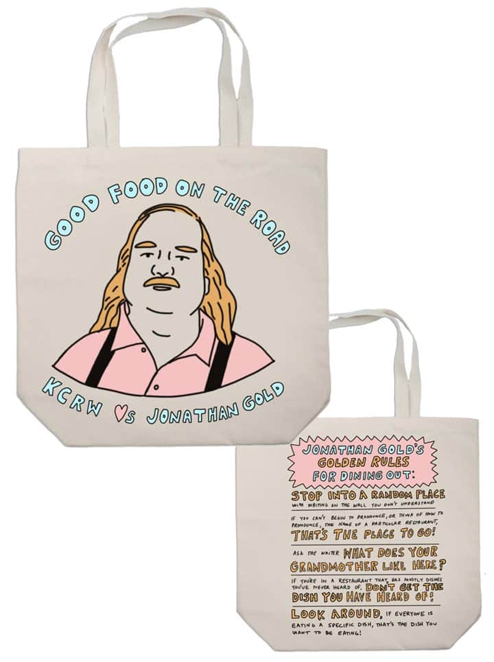 KCRW Good Food on the Road Tote