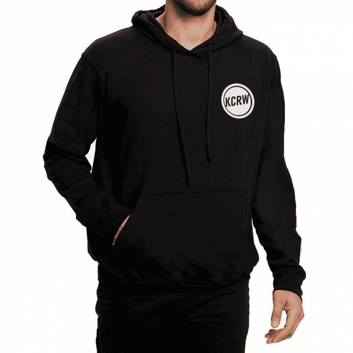 hoodie front kcrw spring 2020